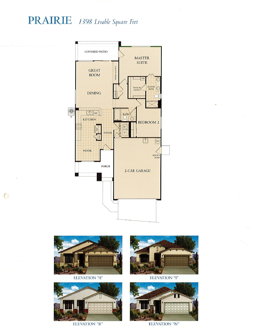 Solera Home Floorplans Solera at Johnson Ranch